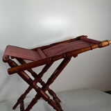 Chaise pliante en bois