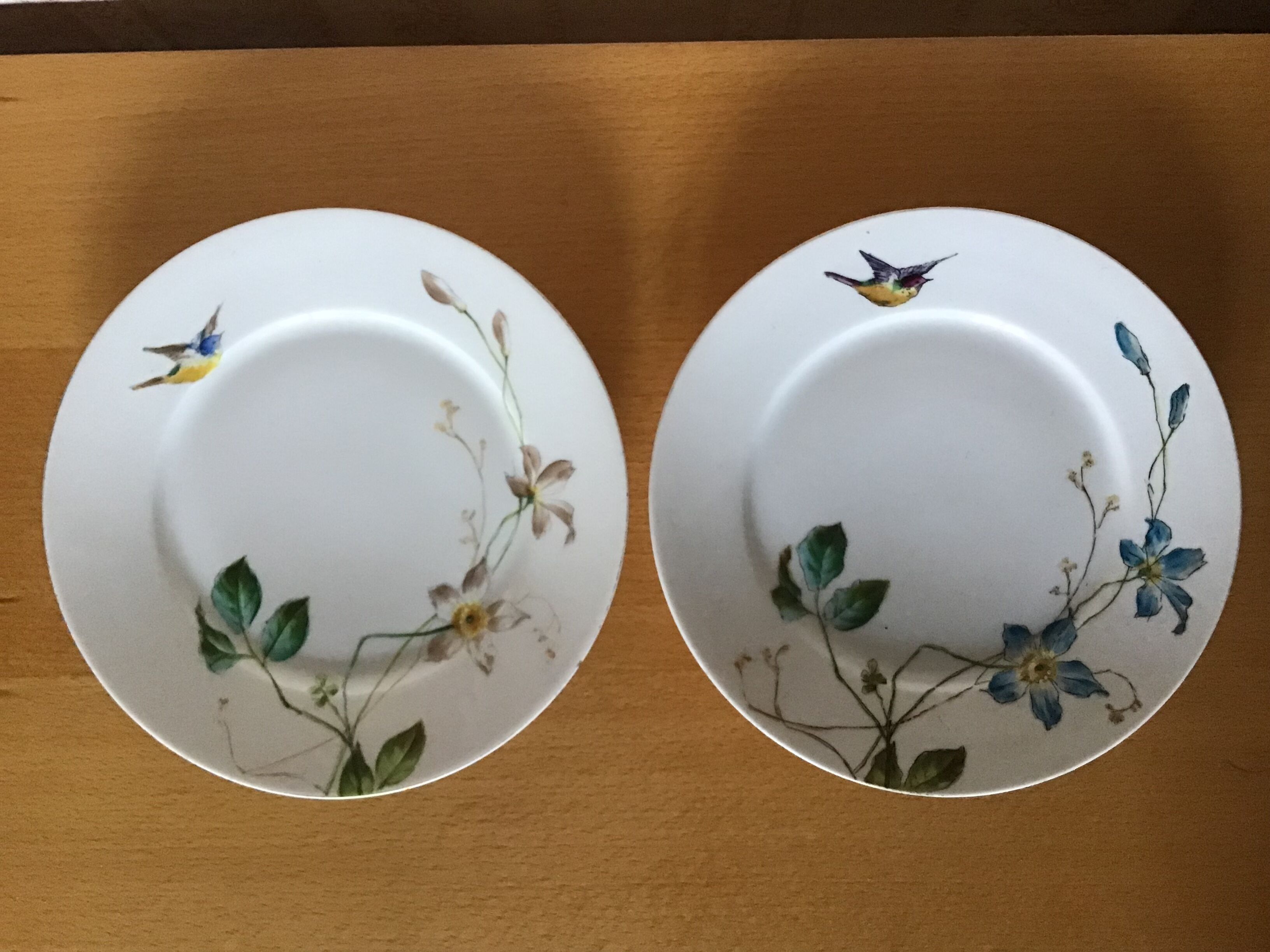 8 porcelain plates 21cm