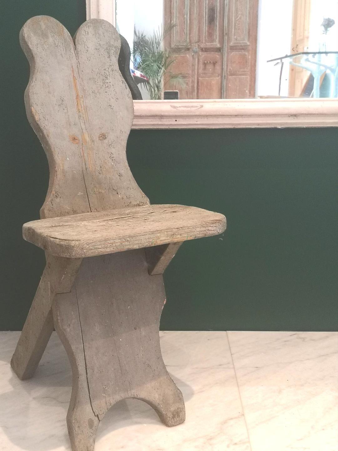 Ancienne chaise suédoise gustavienne, XIXème