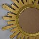 Vintage golden sun mirror 58cm