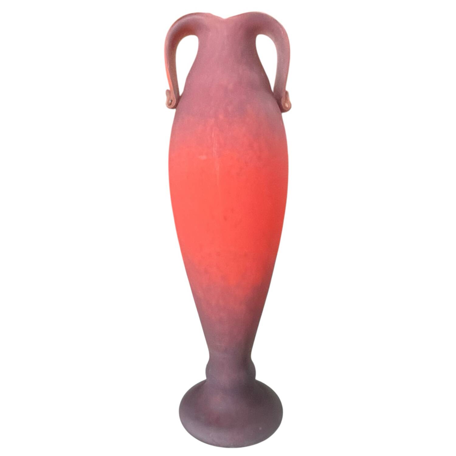 Grand Vase Art Déco Signé Delatte Nancy