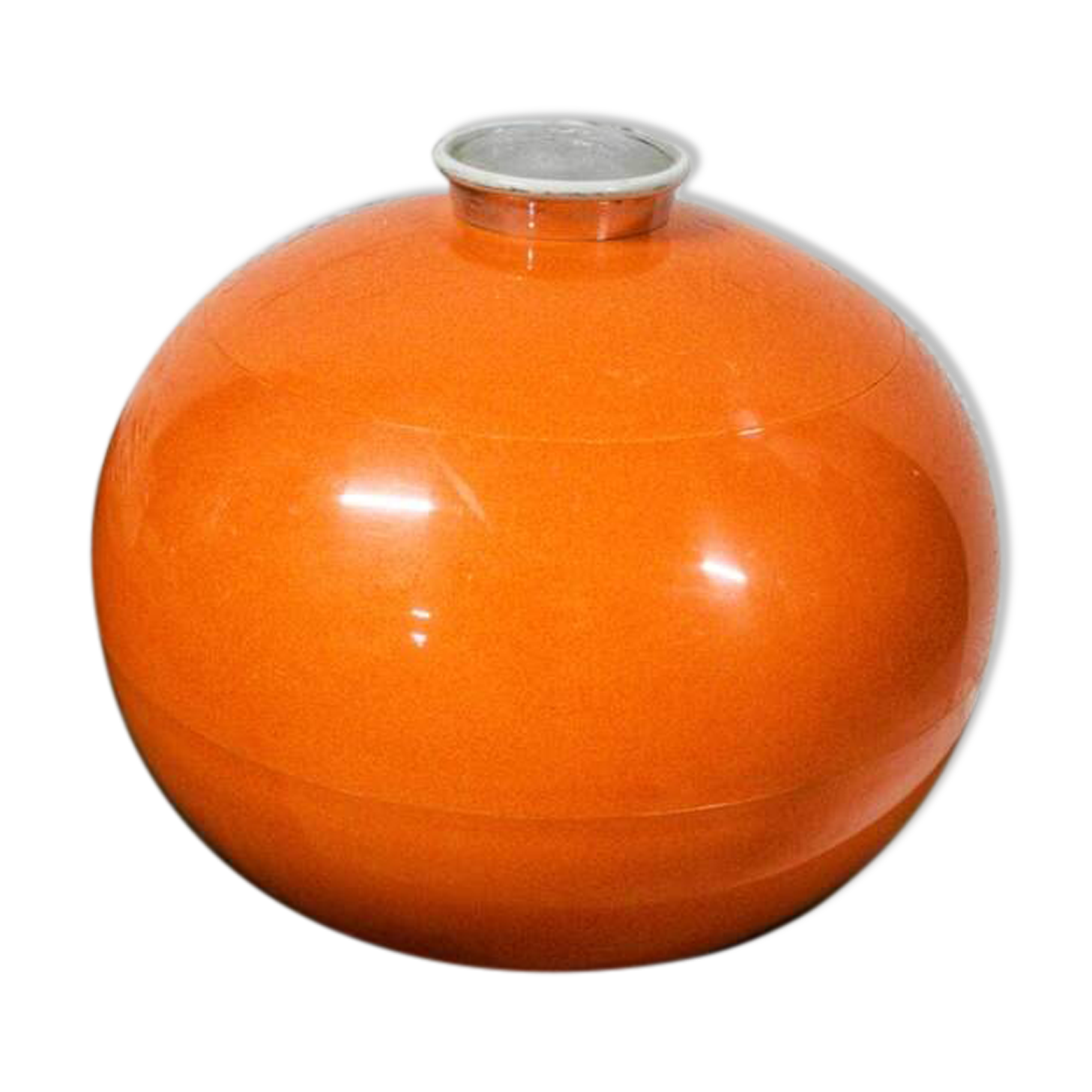Orange ice ball