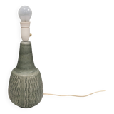 Large and beautiful table lamp in grey-green ceramic by Einar Johansen (EJ) 1970-80s.