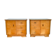 Pair of vintage 50s bedside tables