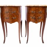 Paire de tables de chevet, France, vers 1920.