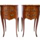 Pair of bedside tables, France, ca. 1920.
