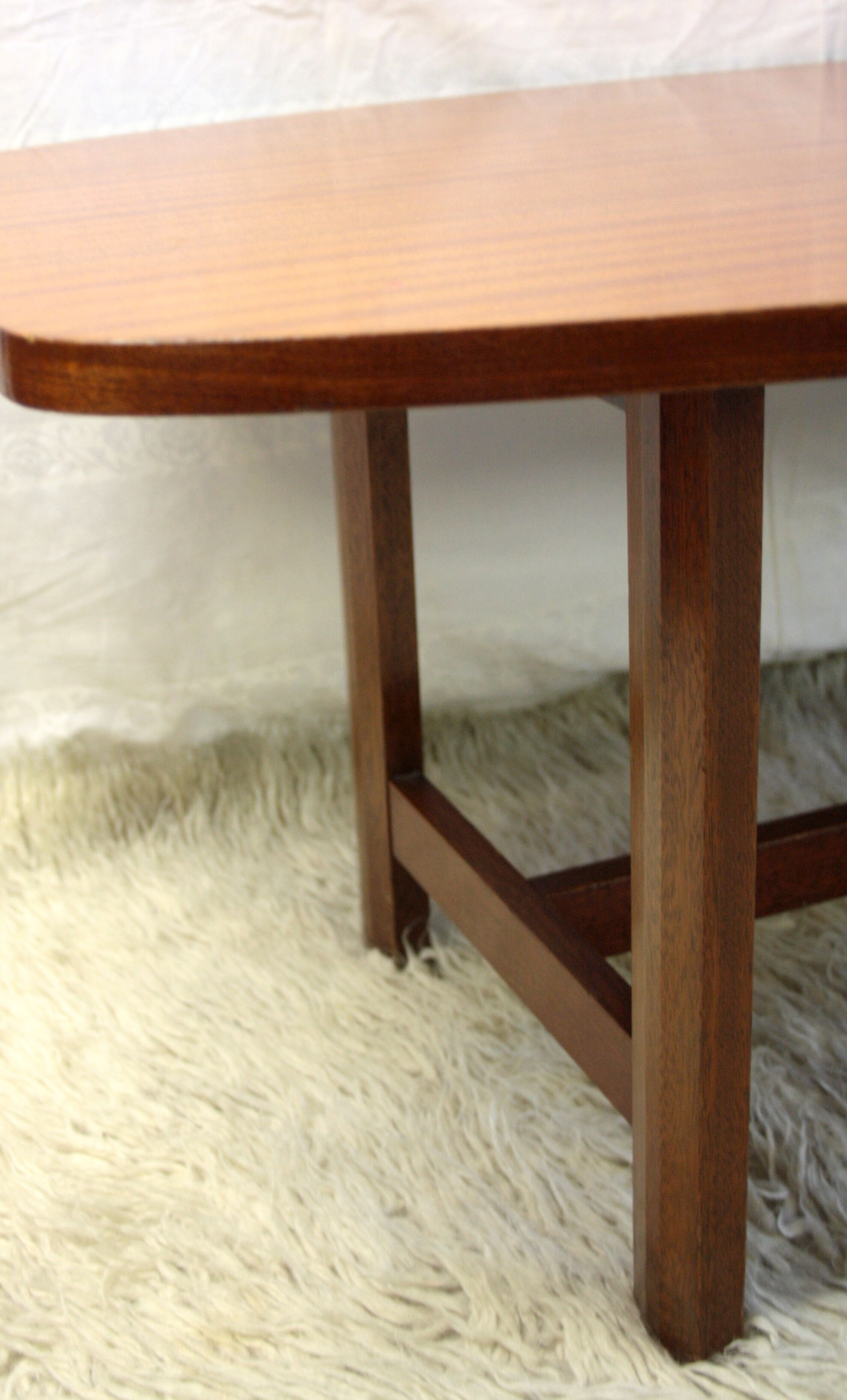 Scandinavian coffee table in teak circa 70