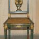 Paire Antique Chaises d'Appoint William Kent Empire Sculptées en Cygne