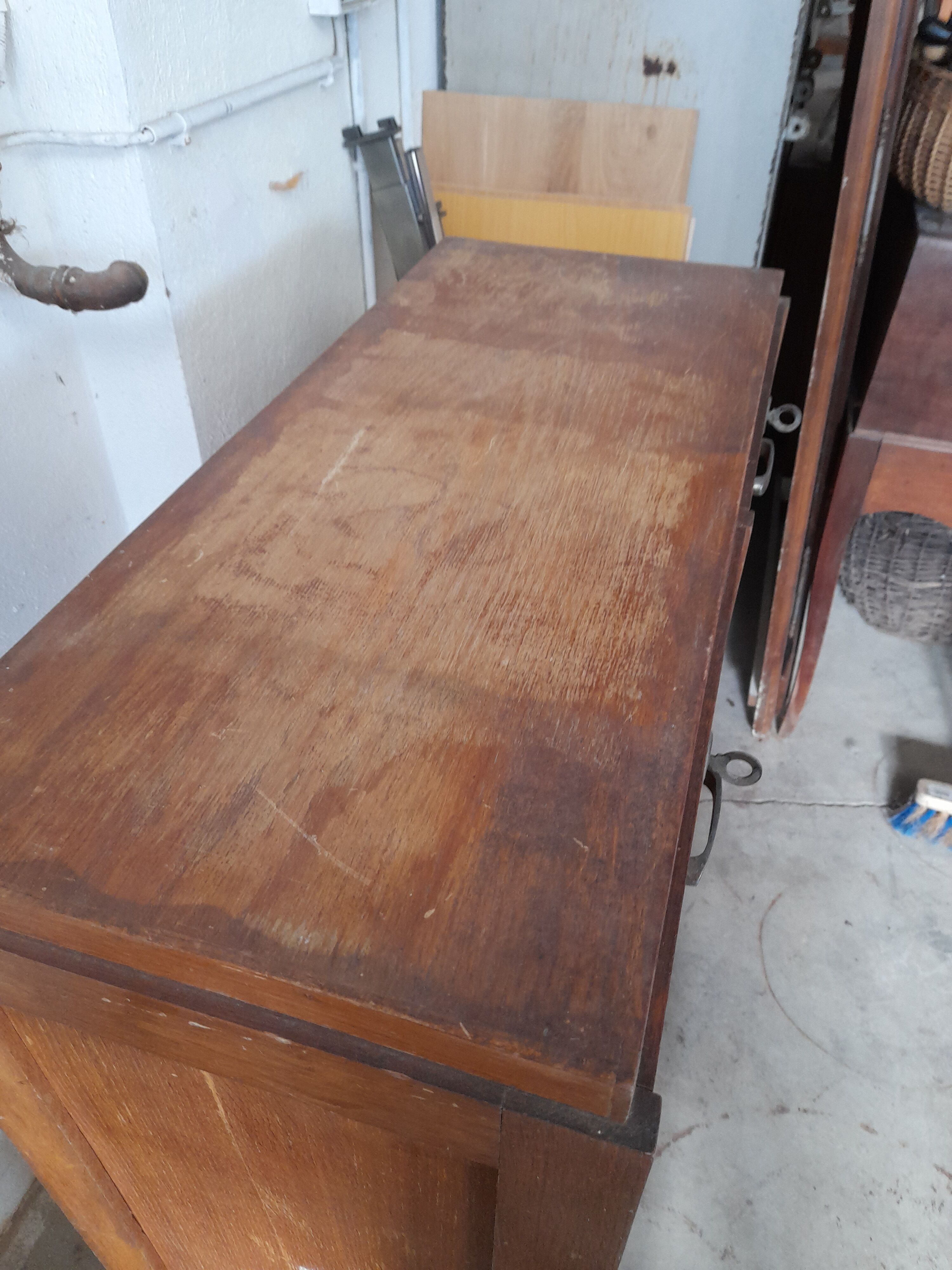 Old curtain cabinet 1950