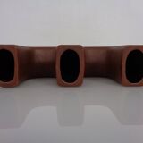 Dutch studio ceramic vase by Marius & Hugo Van Woerden for Vest Keramiek, 1970s