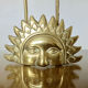 Letter holder "sun" brass 60s 70s
