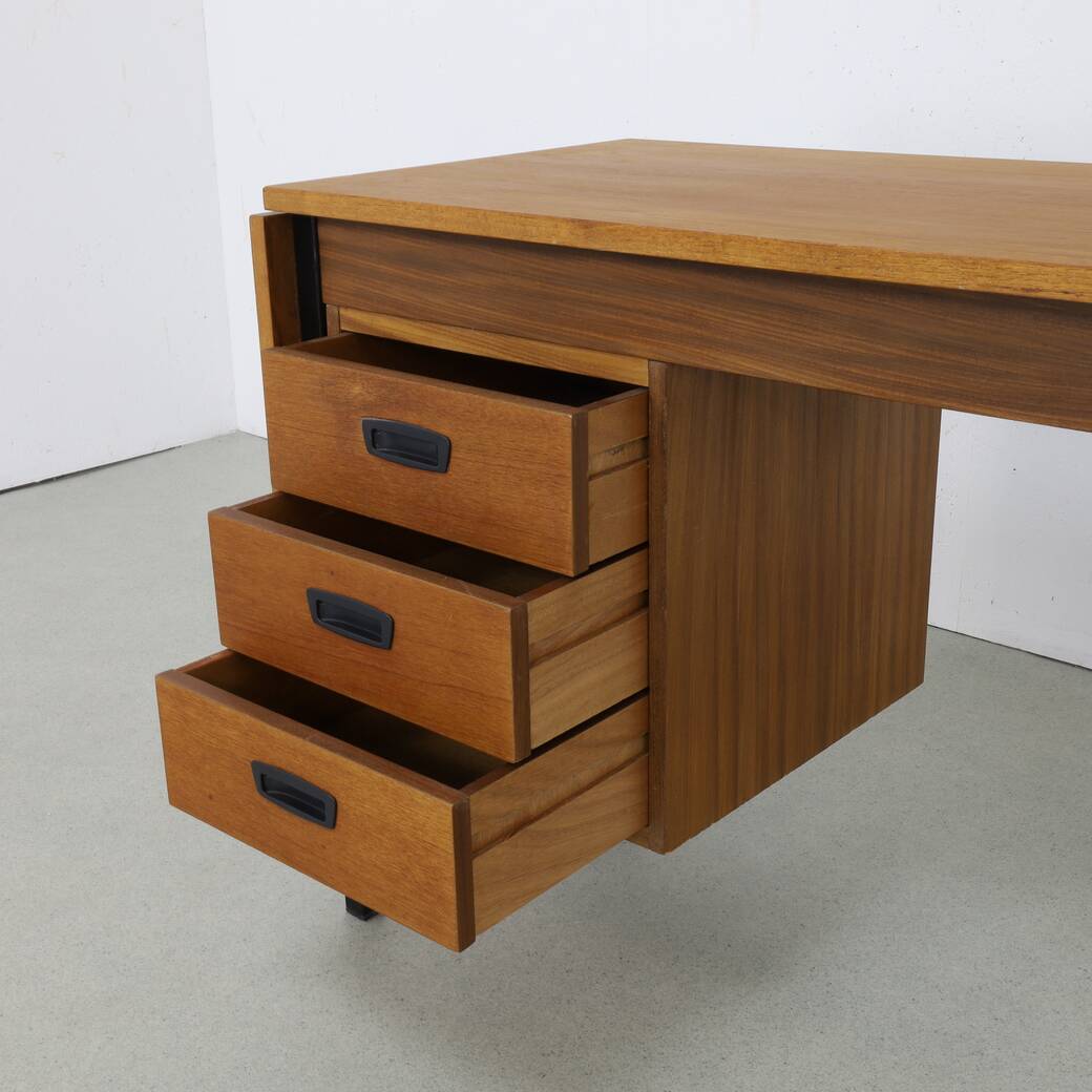 Dutch Drop Leaf Desk in Teak by, 1960s