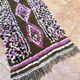 Vintage Boucherouite Berber hallway rug: Moroccan rug
