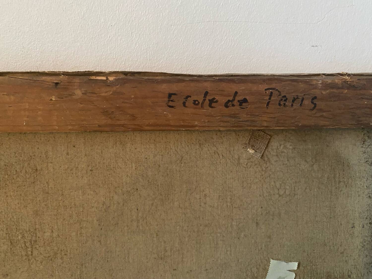 Paris school landscape signed