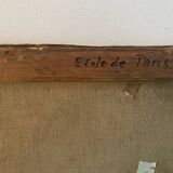 Paris school landscape signed