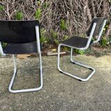 Pair of industrial chairs