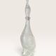 Moulded glass duck carafe