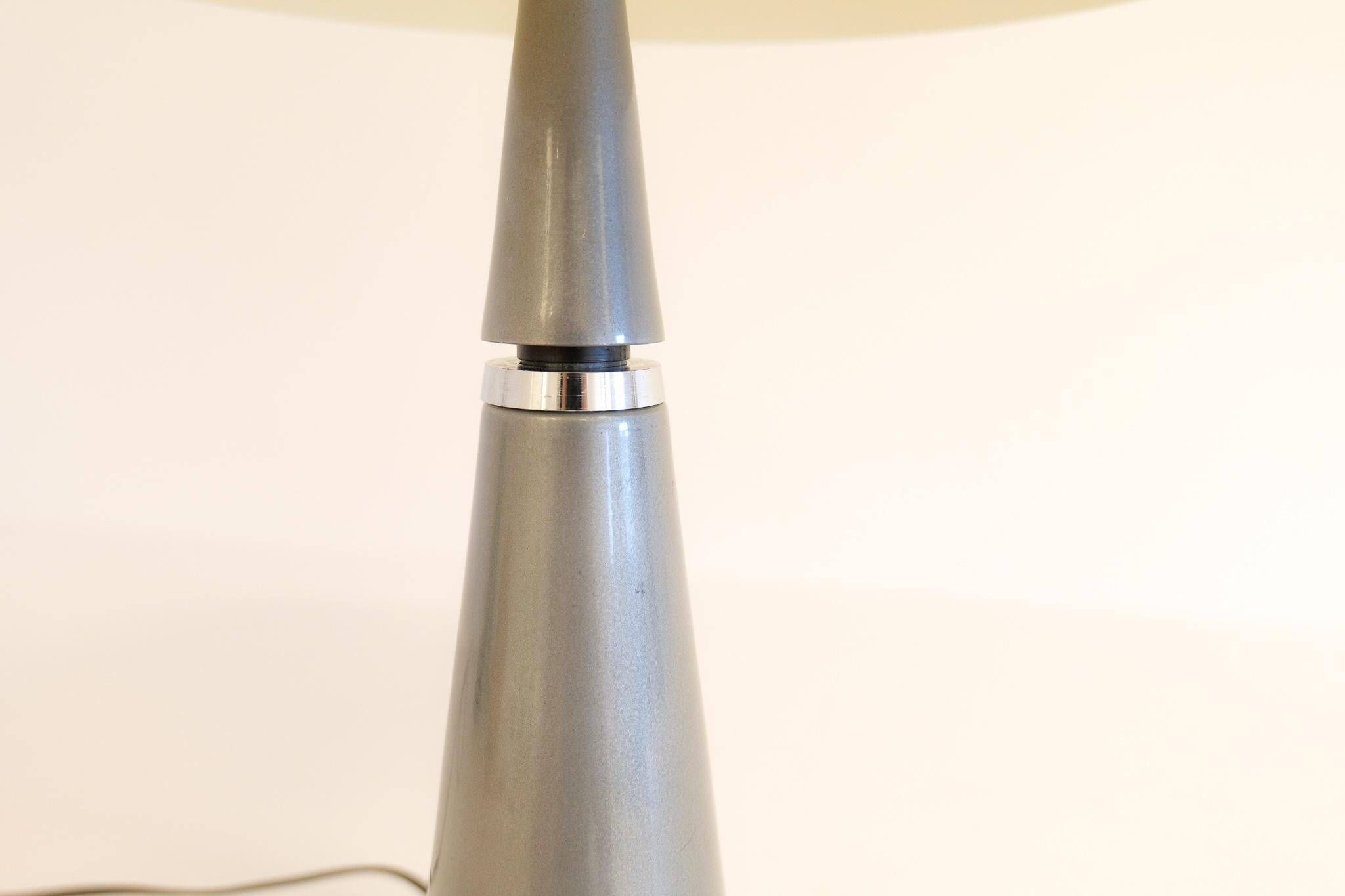 Table lamp from the space age, Aluminor France, 1990s.
