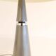 Lampe de table époque spatiale Aluminor France années 1990