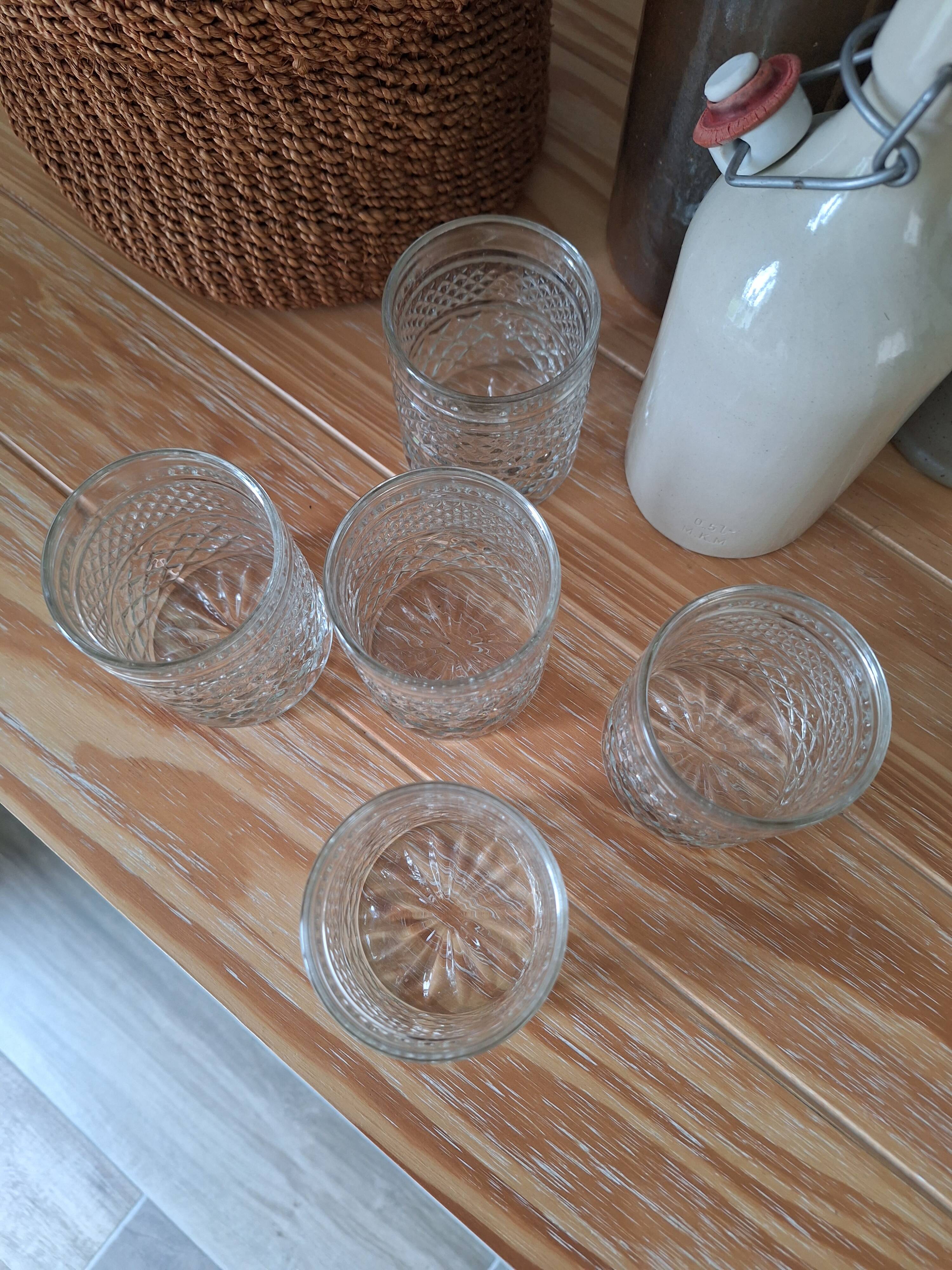 Vintage whiskey glasses