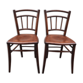 Pair of bistro chairs