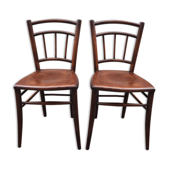 Pair of bistro chairs