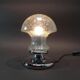 Mid-Century Chrome and Glass Mushroom Table Lamp by Baum Leuchten, 1970s