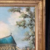 French School, 20th century, Notre-Dame-de-Paris, oil on canvas