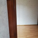 Art deco door with mirror