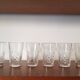 Lot de 6 verres en cristal saint louis