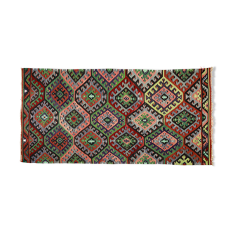 Tapis kilim artisanal d’Anatolie 354 cm x 172 cm