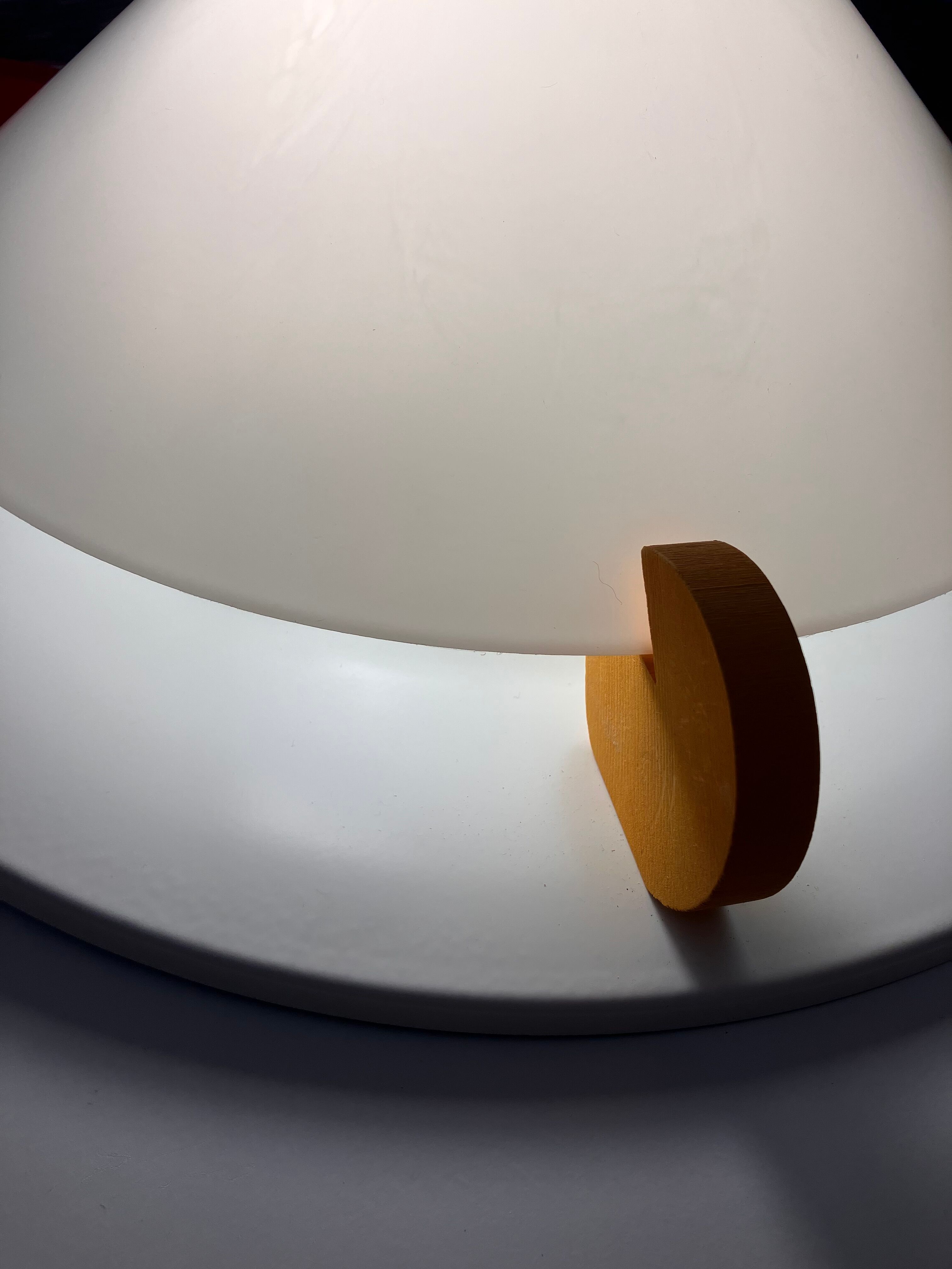 IKEA wall light vintage 80s 90s Memphis conical shape Stoja