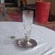 Saint Louis crystal candlestick, Florence model