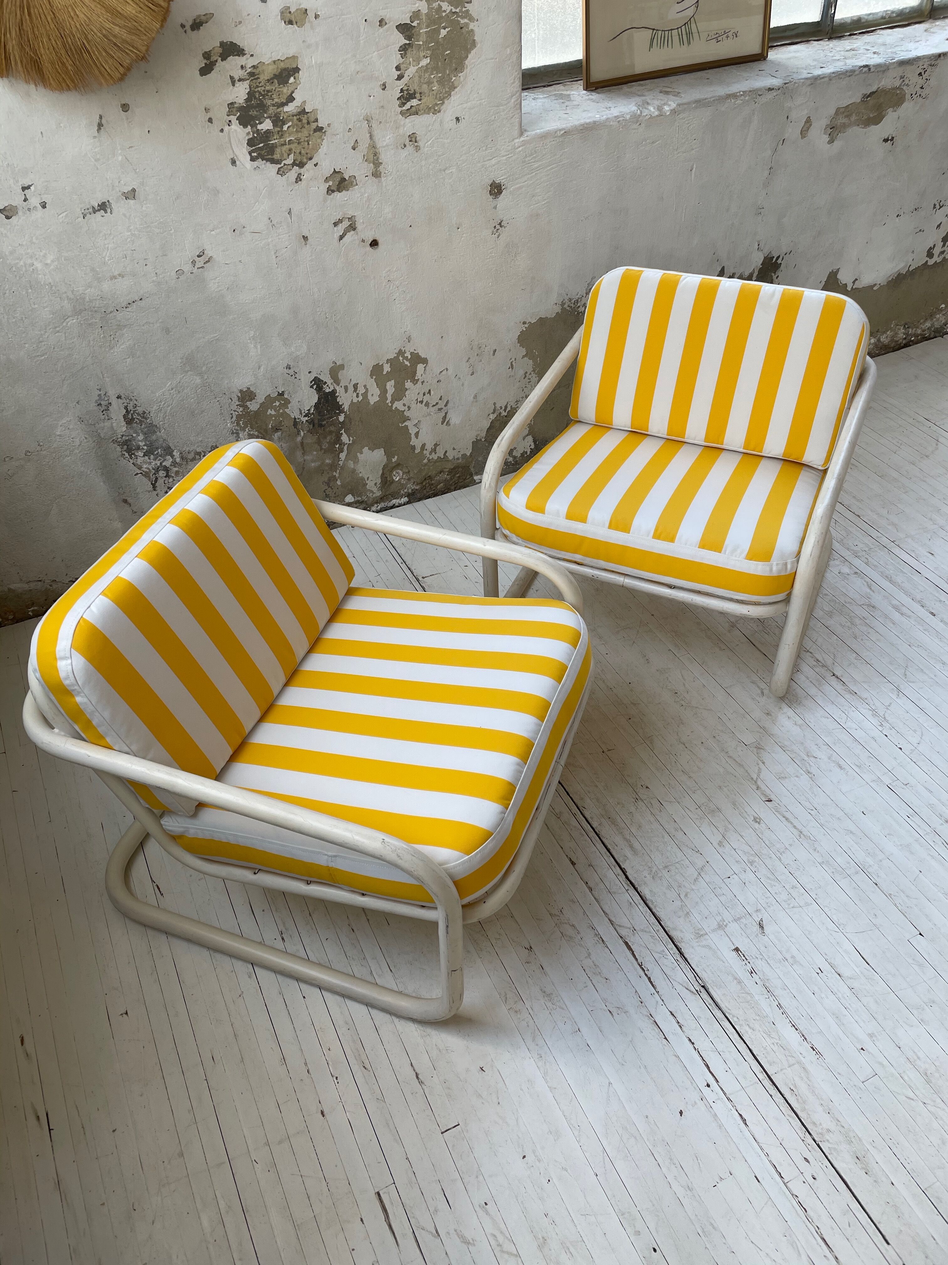 Pair of Prisunic chairs