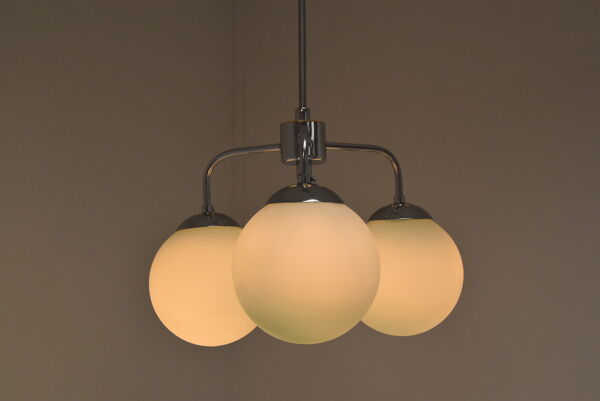 lustre Chromé Du milieu Du Siècle, Années 1970.