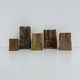 Set of 6 Rosenthal paper bag vases by Tapio Wirkkala, 1970s