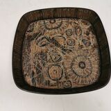 Large Royal Copenhagen Faience dish from the Baca series, by Niels Thorsson