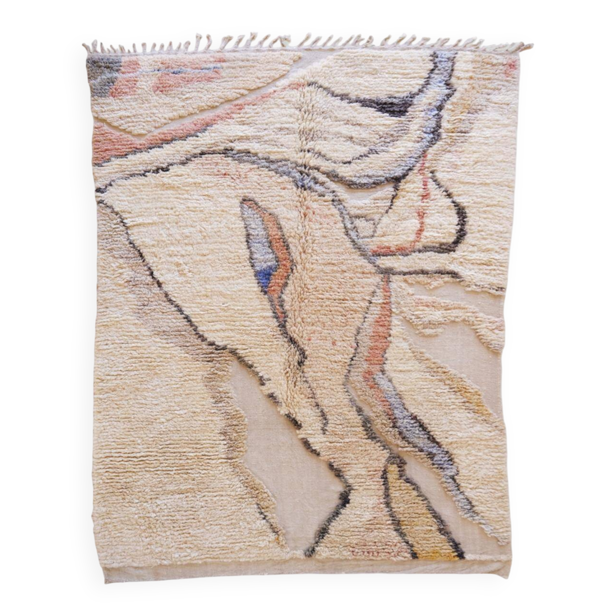 Contemporary Abstract Rug - 353 x 250 cm