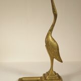 Brass "heron" ashtray