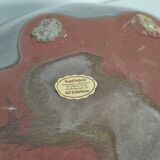 large vintage ceramic fruit basket Germany 1960s