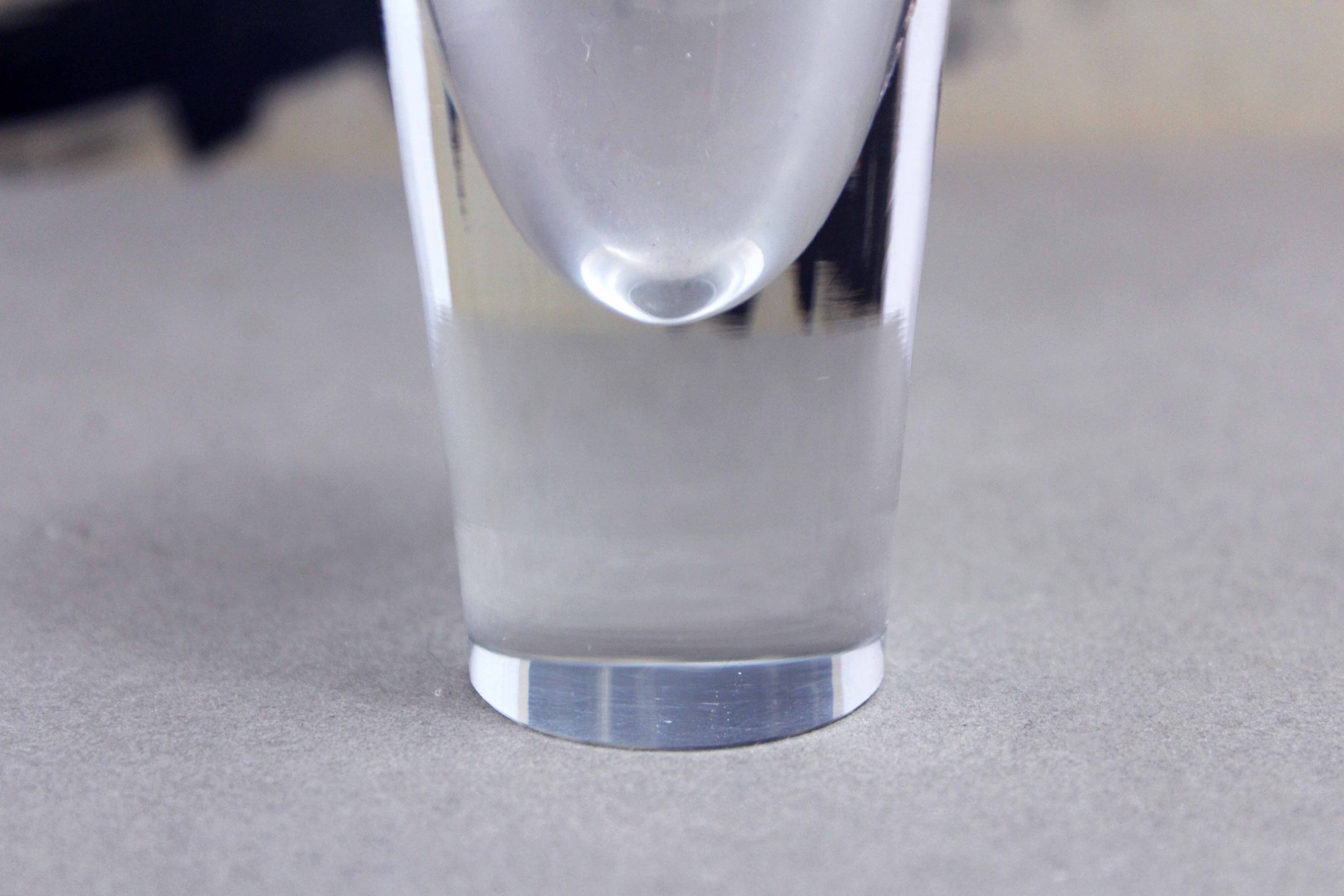 Vintage gral crystal soliflore