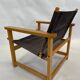 Vintage Safari Chair 1980s Hyllinge Møbler Denmark
