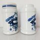 Oud Delft set of two pharmacy jars
