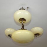 Art deco chandelier, 1940's.