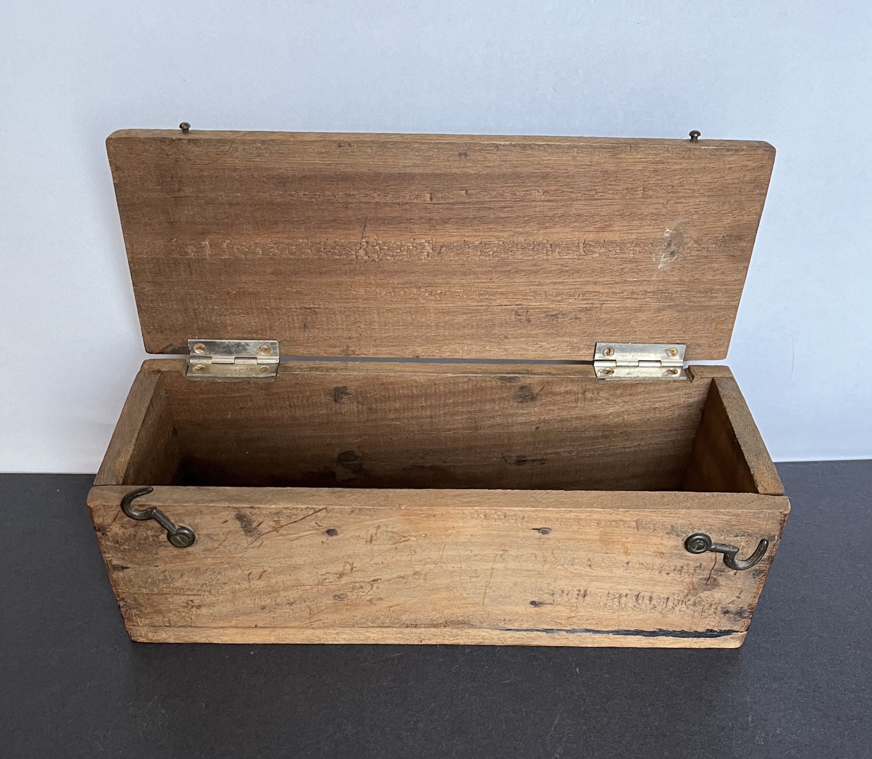 Coffret en bois vintage