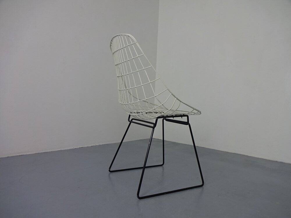 Wire Side Chair by Cees Braakman for Pastoe, 1950s