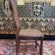 Suite de 6 chaises style Louis XVI en cannage
