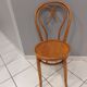 Suite de 4 chaises de bistrot bois courbé