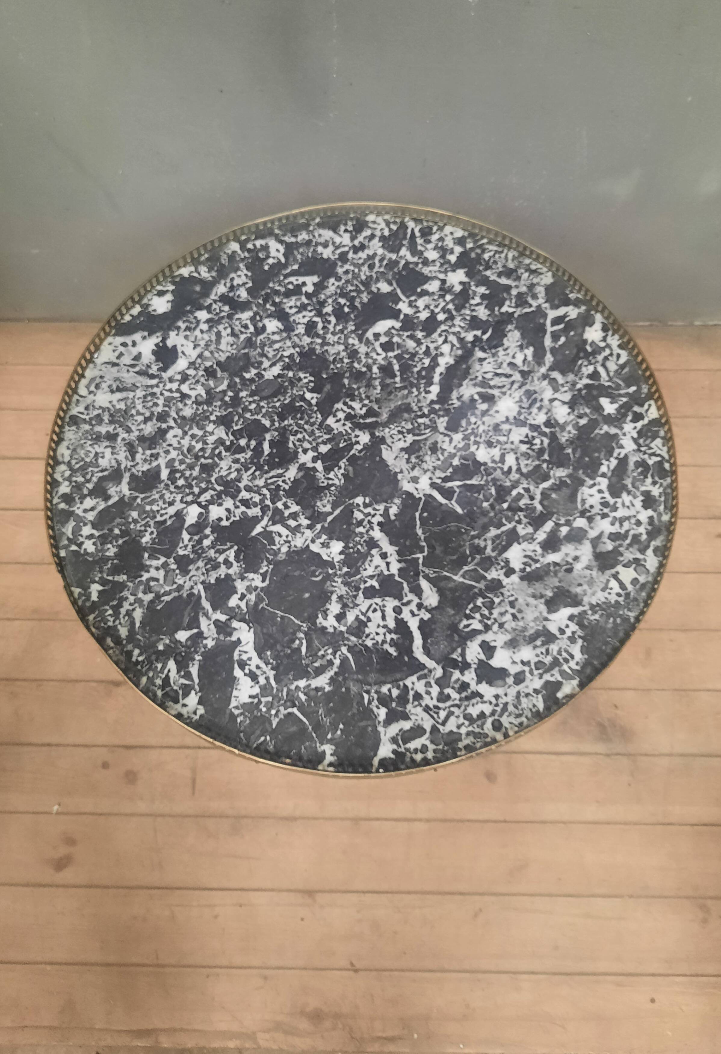 "Louis XVI style 'bouillotte' table"