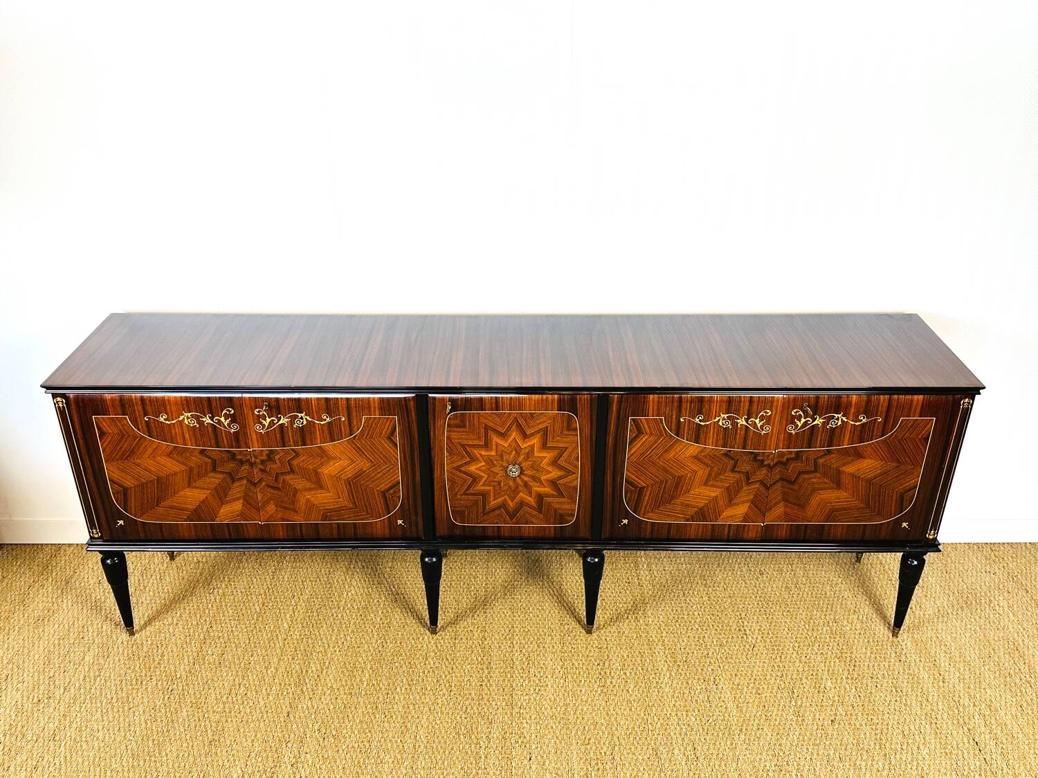 Art Deco mahogany sideboard from 1940